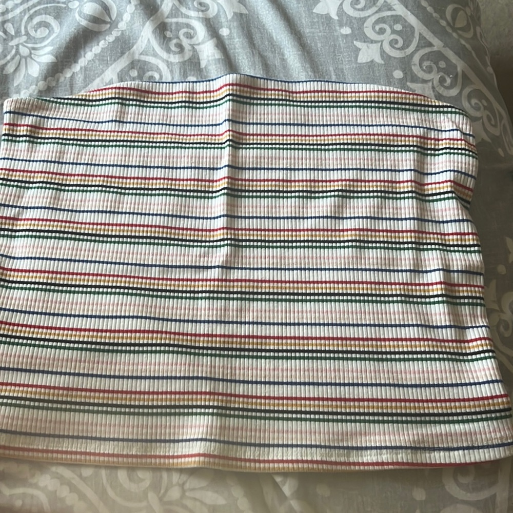 American Eagle Outfitters Striped Crop Top